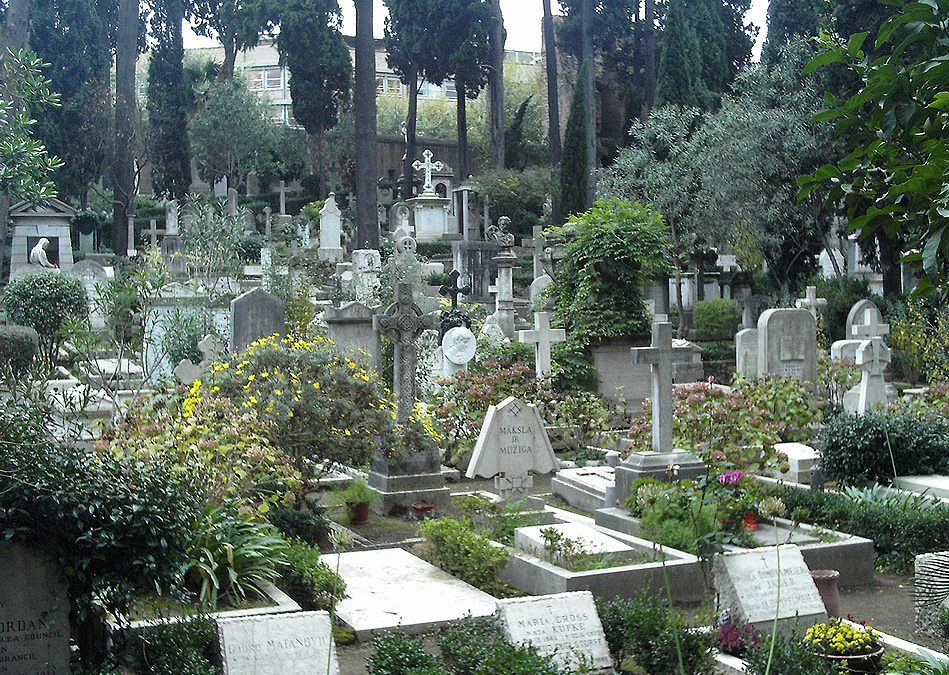 Cementerio de los Poetas, Roma