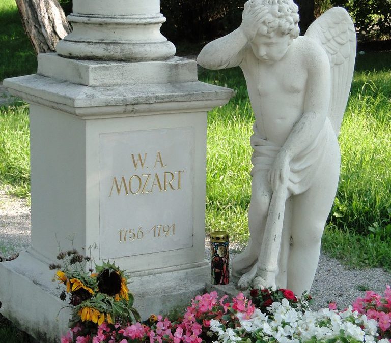 ¿Dónde está enterrado Mozart?